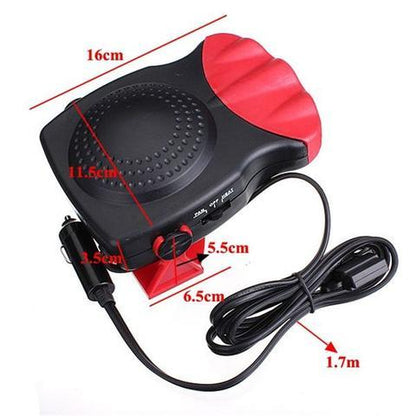 Premium Portable Windshield Defroster - Fast-Acting Electric Car Heater for Instant Window Deicing & Defrosting