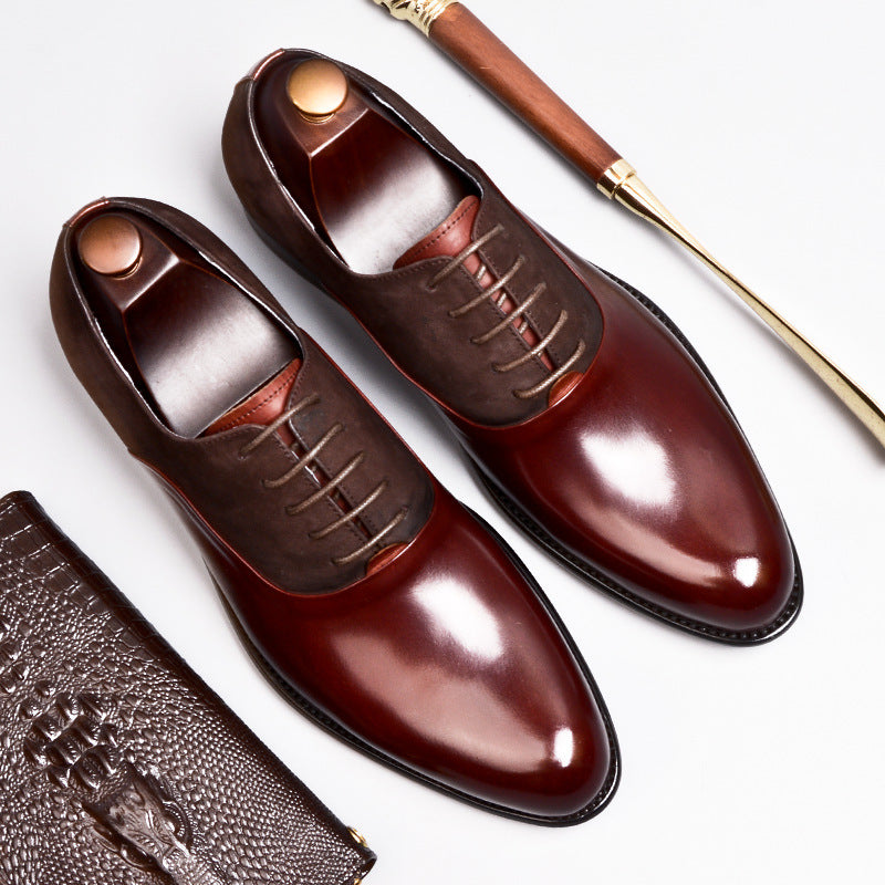 Vintage British Business Formal Leather Shoes for Men – Classic Stylish Dress Shoes