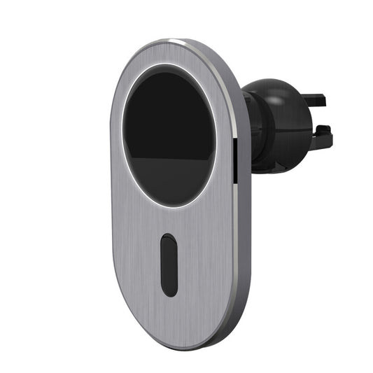 Premium MagSafe Wireless Car Charger - Fast Charging Magnetic Mount for iPhone with Secure Hold