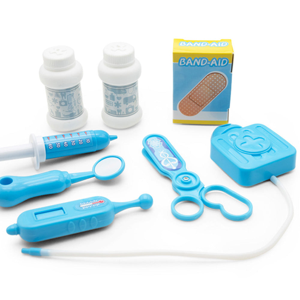 17PCS Children's Pretend Play Doctor Toy Set – Educational Medical Kit for Kids, Role Play Doctor Set, Fun Toy Set for Boys & Girls