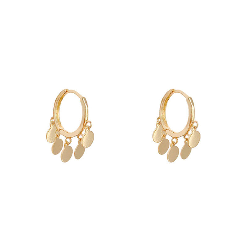 Mini Wafer Earrings – Cute Small Trendy Jewelry for Everyday Wear