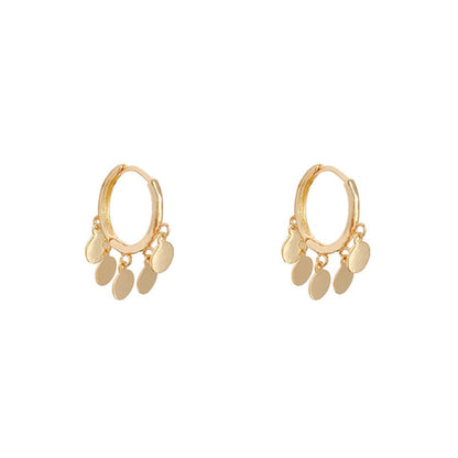 Mini Wafer Earrings – Cute Small Trendy Jewelry for Everyday Wear