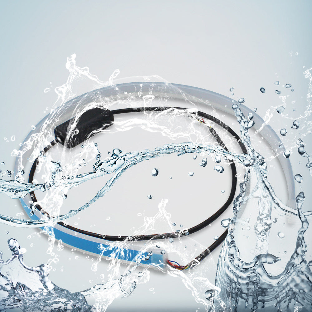 Premium Flexible LED DRL Strips - Waterproof Daytime Running Lights with Turn Signal & Brake Function