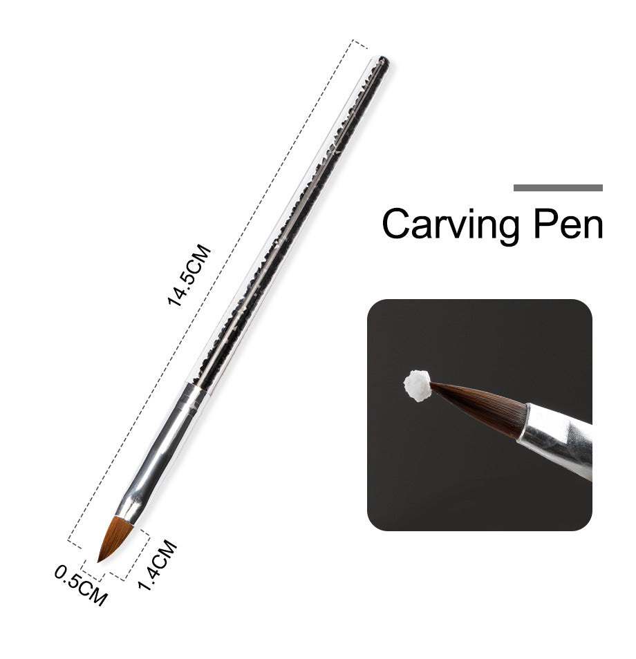 Complete Professional Acrylic Nail Kit - Salon-Quality System with Powder, Liquid & Tools for Perfect Extensions