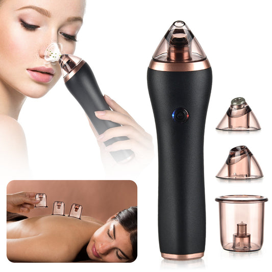 Professional 4-in-1 Guasha Cupping Device – Advanced Body Therapy & Facial Care System for Complete Wellness