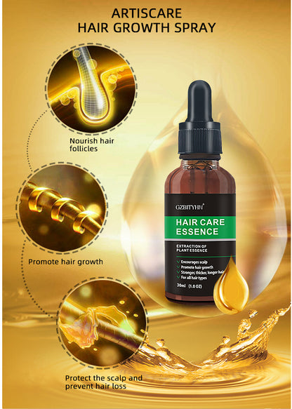 Advanced Hair Growth Oil - Natural Formula for Thicker, Stronger Hair & Scalp Nourishment