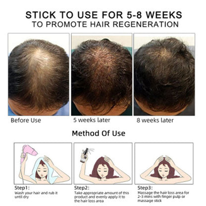 Advanced Hair Growth Oil - Natural Formula for Thicker, Stronger Hair & Scalp Nourishment