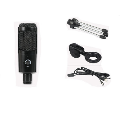 Microphone for Computer & Gaming – Condenser Voice Microphone for Live Recording, Streaming, and Gaming Audio