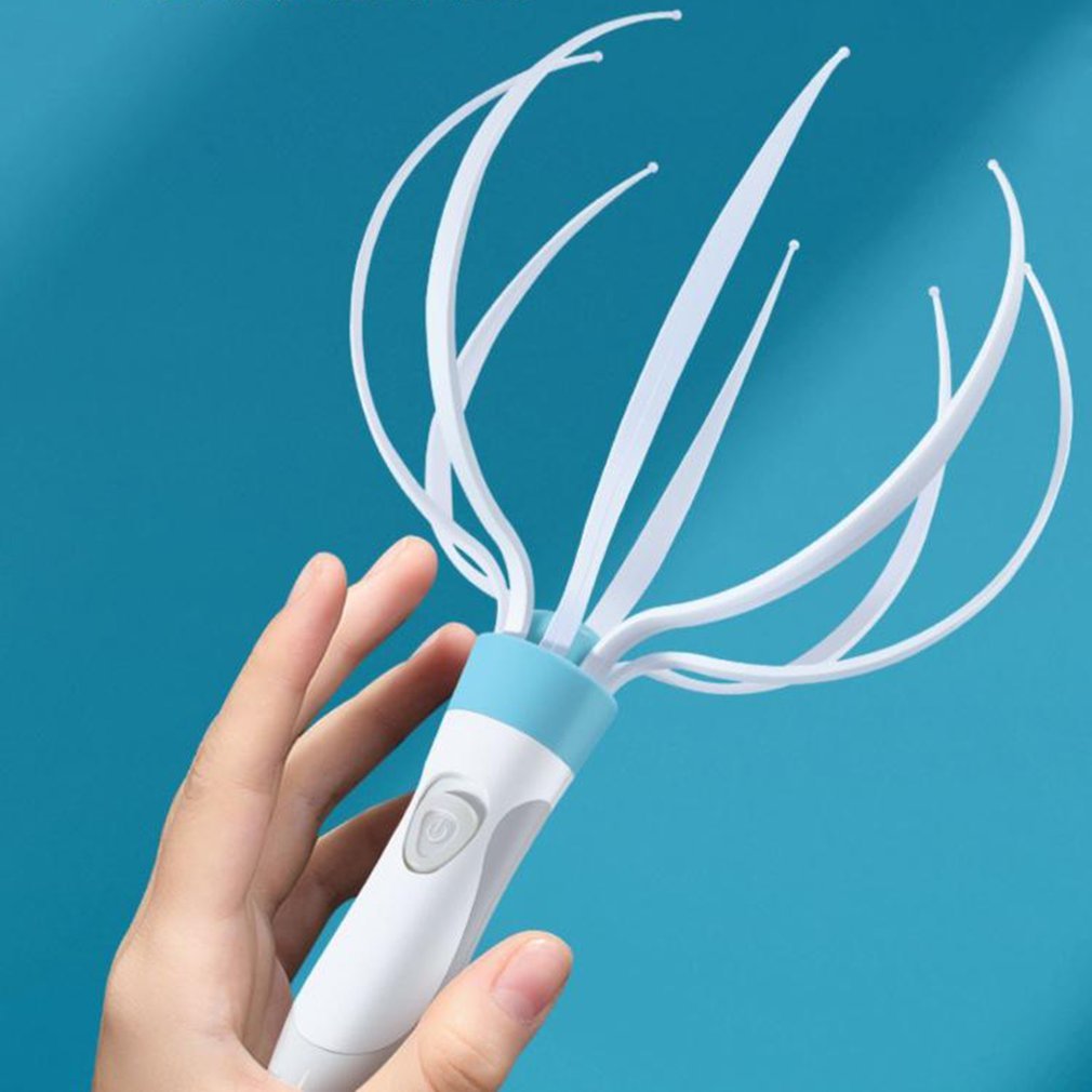 Professional Electric Head & Scalp Massager – 8-Claw Vibration Therapy for Ultimate Stress Relief & Wellness