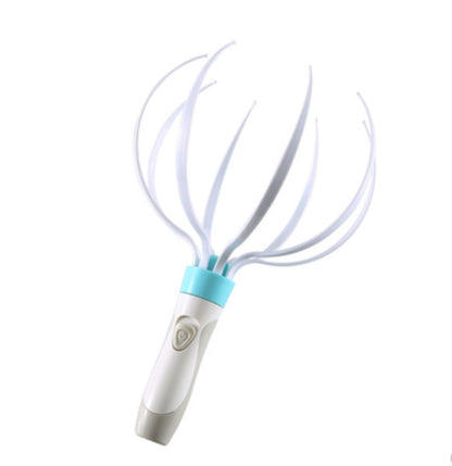 Professional Electric Head & Scalp Massager – 8-Claw Vibration Therapy for Ultimate Stress Relief & Wellness