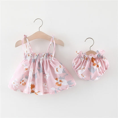 Baby Girl Summer Princess Dress – Cute Baby Skirt and Dress Suit for Toddler Girls, Perfect for Special Occasions