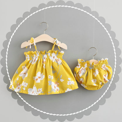 Baby Girl Summer Princess Dress – Cute Baby Skirt and Dress Suit for Toddler Girls, Perfect for Special Occasions