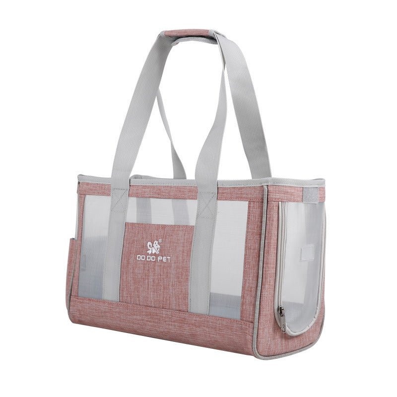 Premium Breathable Pet Carrier Backpack - Large Capacity Travel Bag for Dogs & Cats with Comfort Features