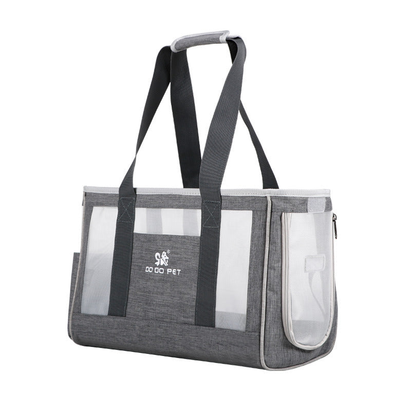 Premium Breathable Pet Carrier Backpack - Large Capacity Travel Bag for Dogs & Cats with Comfort Features