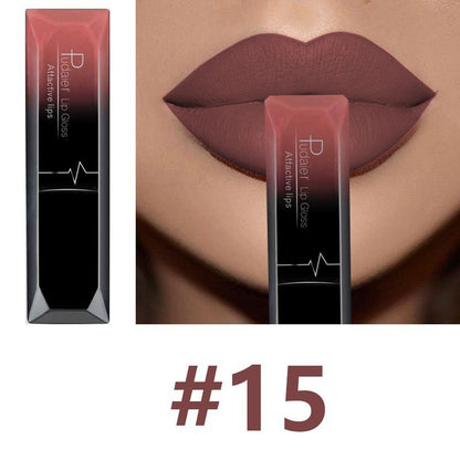 Professional Matte Lip Gloss Collection – 21 Bold Colors, Long-Lasting Waterproof Formula for Perfect Lips