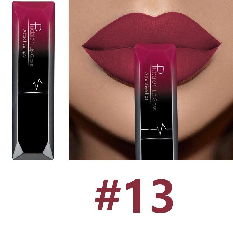 Professional Matte Lip Gloss Collection – 21 Bold Colors, Long-Lasting Waterproof Formula for Perfect Lips