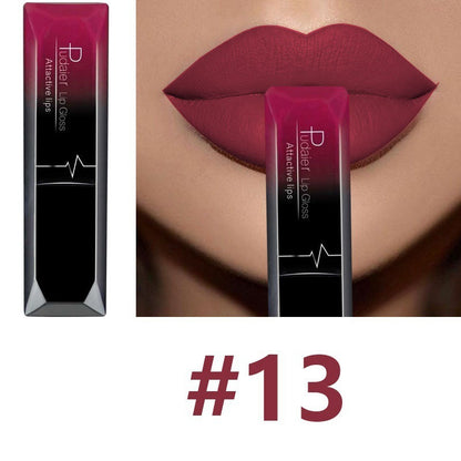 Professional Matte Lip Gloss Collection – 21 Bold Colors, Long-Lasting Waterproof Formula for Perfect Lips