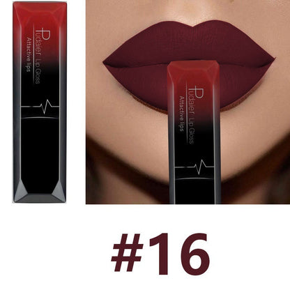 Professional Matte Lip Gloss Collection – 21 Bold Colors, Long-Lasting Waterproof Formula for Perfect Lips