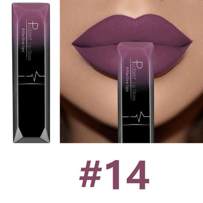 Professional Matte Lip Gloss Collection – 21 Bold Colors, Long-Lasting Waterproof Formula for Perfect Lips