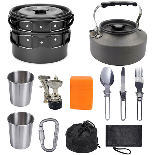 Camping Portable Outdoor Cooker Kettle – Lightweight & Durable for Hiking, Trekking, and Outdoor Cooking