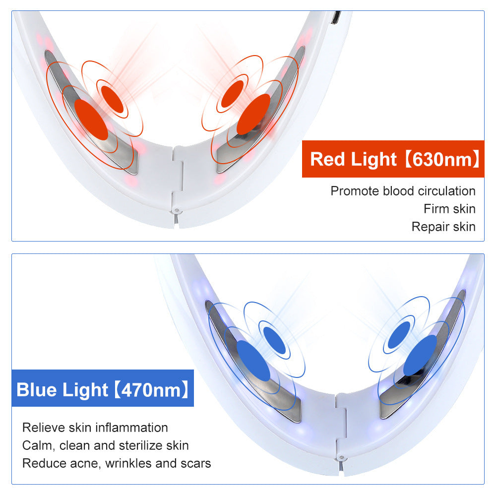 Advanced Facial Lifting & Contouring Device - Professional Multi-Function Beauty Tool for Skin Tightening