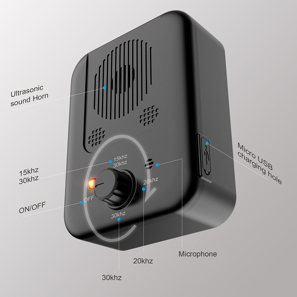Professional Ultrasonic Bark Control System - Humane Training Device for Peaceful Neighborhoods