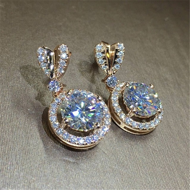 Bohemian Dangle Round Earrings for Women – Stylish Fashion Jewelry Ring Earrings