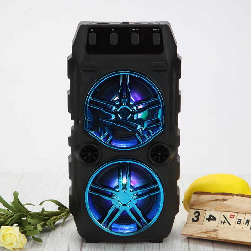 Wireless Bluetooth Speaker – Dual Outdoor Portable Speakers with Powerful Sound for Travel, Parties & Home Use