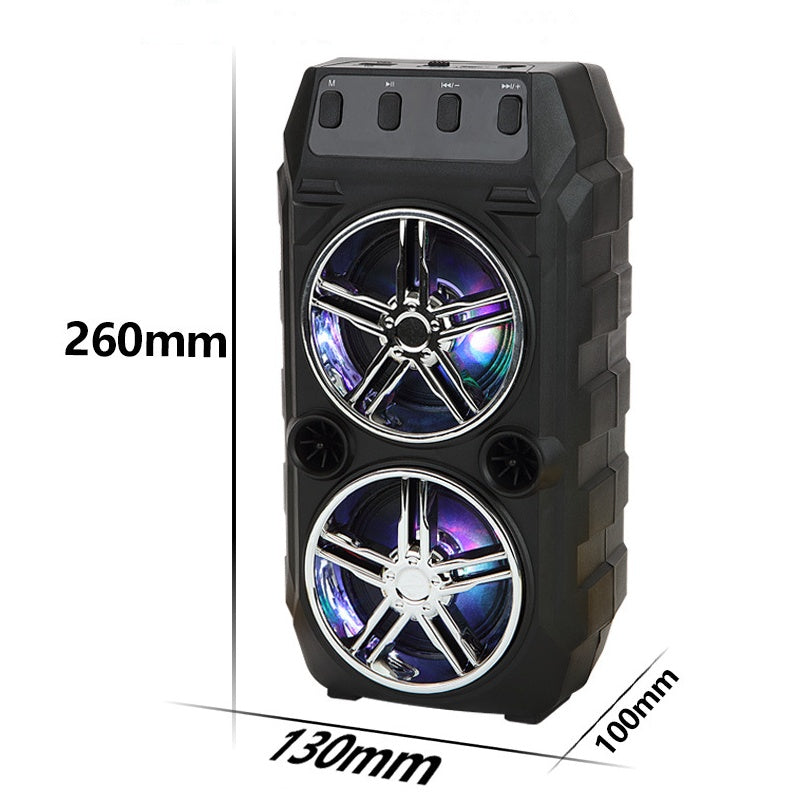 Wireless Bluetooth Speaker – Dual Outdoor Portable Speakers with Powerful Sound for Travel, Parties & Home Use