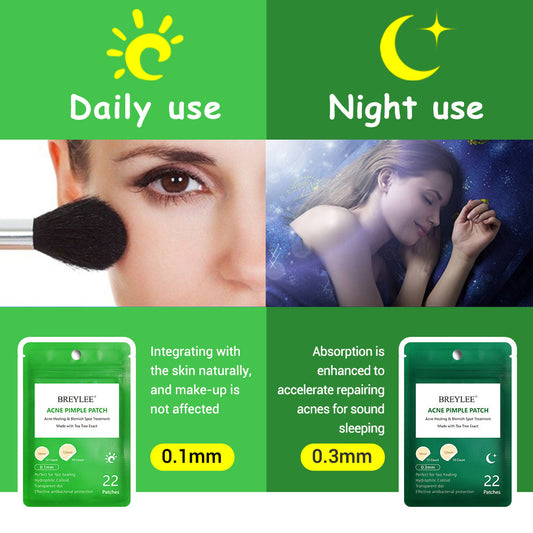 Tea Tree Acne Patch – Ultra-Thin, Fades Acne Marks, Acne Treatment Stickers