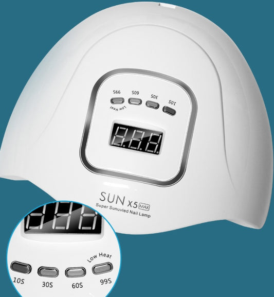 Professional UV LED Nail Lamp - Fast-Drying Gel Polish Curing Light for Salon-Quality Manicures