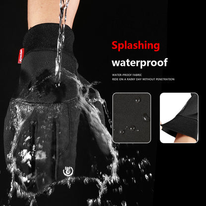 Premium Winter Sports Gloves - Waterproof Touchscreen Compatible Gloves for Cycling, Skiing & Outdoor Adventures