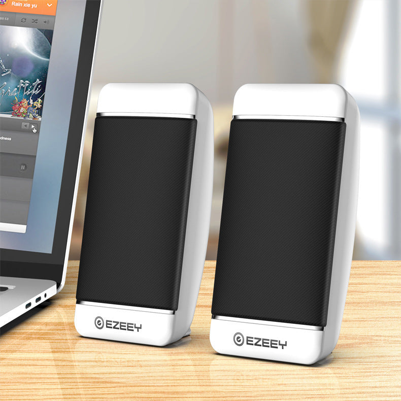 New Portable Laptop Speakers – USB Powered Compact Stereo Sound Bar for PC and Notebook