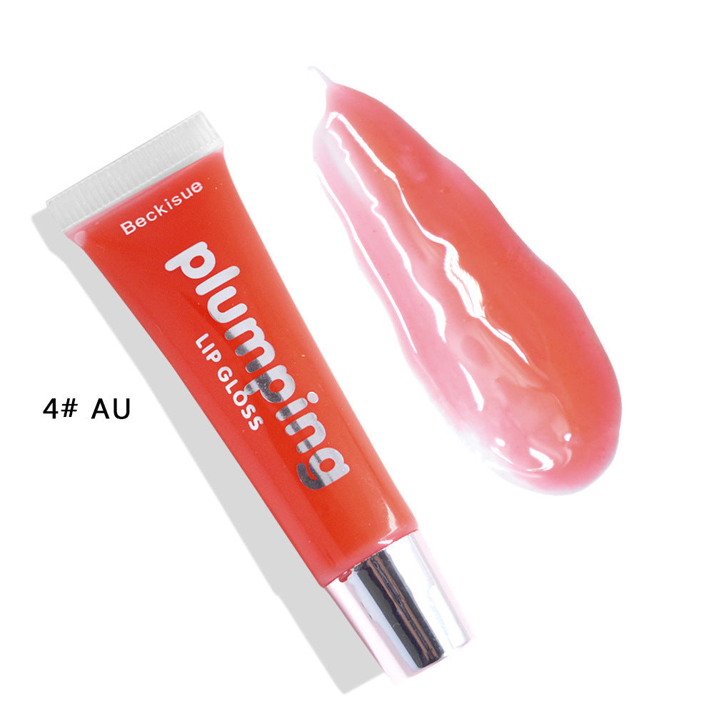 Luxury Wet Cherry Plumping Lip Gloss – Volumizing Formula with Vitamin E for Fuller, Glossy Lips