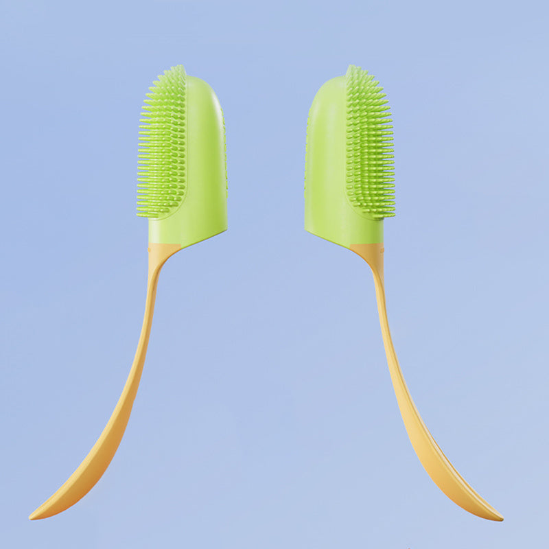 Professional Pet Dental Care Kit - Veterinarian-Approved Silicone Finger Toothbrush for Dogs & Cats