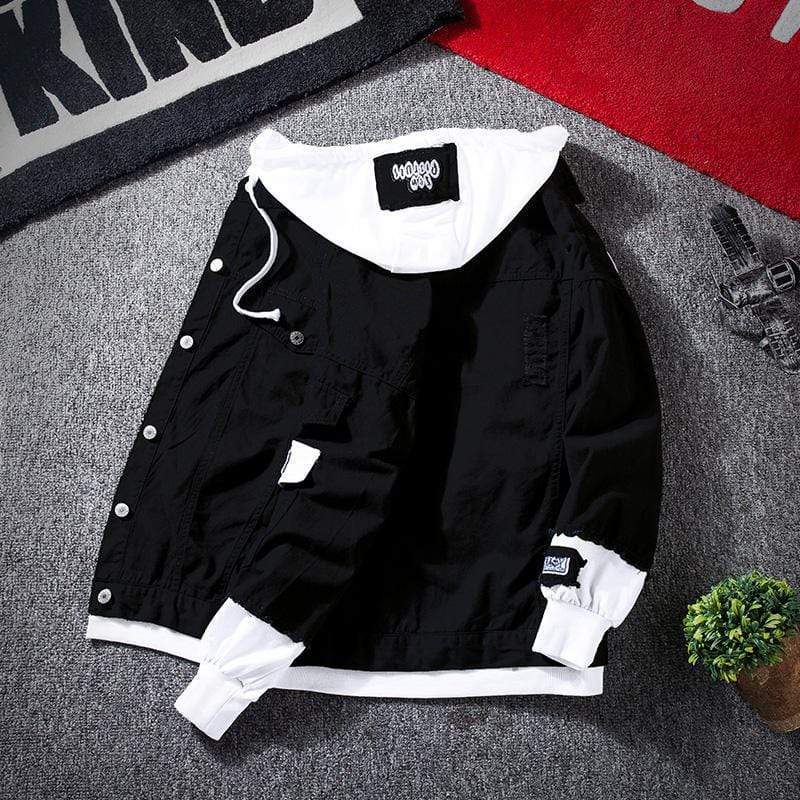 Stylish Men's Baseball Suit with Jacket and Pants Set