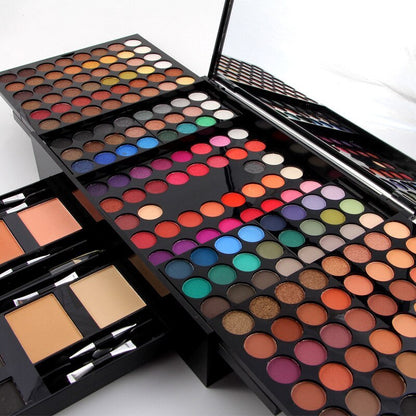 180 Color Eyeshadow & Blush Makeup Palette – Piano-Shaped Personalized Cosmetic Box for Full Face Makeup Looks