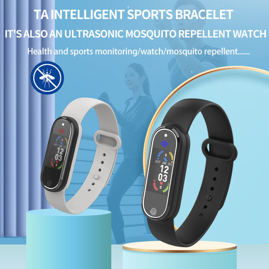Premium Ultrasonic Mosquito Repellent Bracelet - Chemical-Free Protection for Babies, Kids & Adults