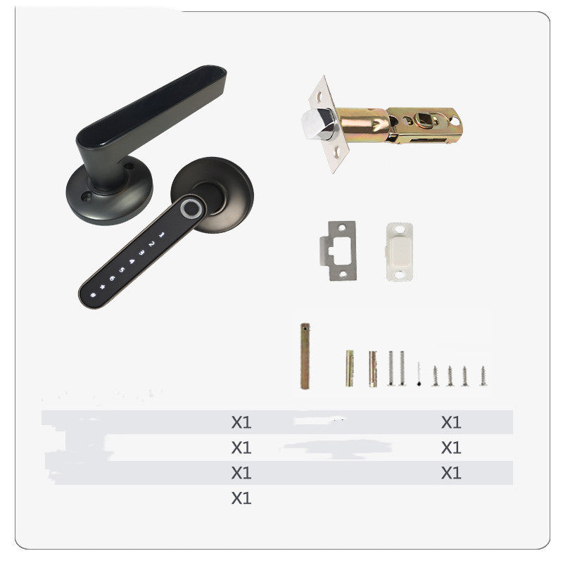 Premium Smart Door Lock - Advanced Fingerprint & Password Security System with Keyless Entry