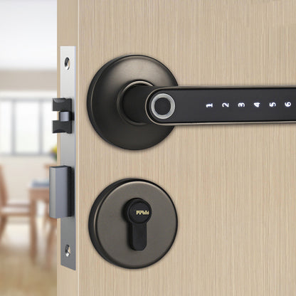 Premium Smart Door Lock - Advanced Fingerprint & Password Security System with Keyless Entry