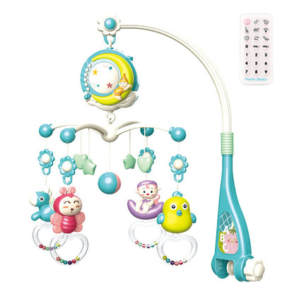 Musical Baby Crib Mobile with Projection – Rotating Mobile Bed Bell Toy for Newborn Infant