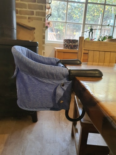 Portable Kids Baby High Chair – Adjustable Dining Seat with Safety Belt for Feeding and Baby Care