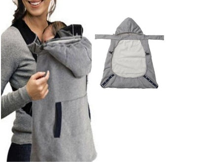 Windproof Baby Backpack Blanket – Cozy Baby Sling for Outdoor Adventures, Keep Your Baby Warm and Protected