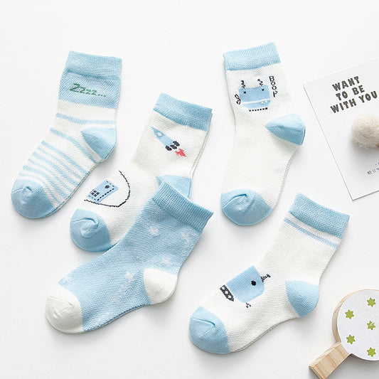 Cotton Breathable Baby Socks – Soft and Comfortable Unisex Baby Socks for Boys and Girls