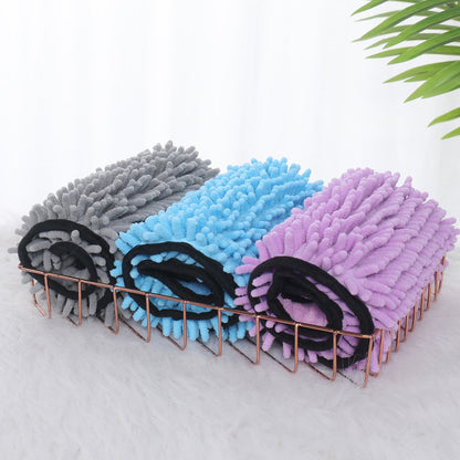 Premium Microfiber Pet Spa Towel - Ultra-Absorbent Quick-Dry Bathrobe for Professional Grooming