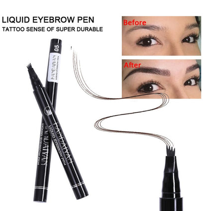 Professional Waterproof Microblading Eyebrow Pencil – Ultra-Fine Tattoo Tip for Natural, Hair-Like Strokes