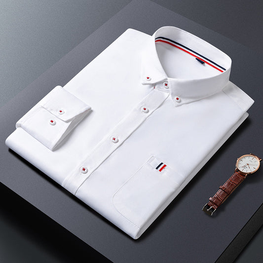 Stylish Men's Casual Shirt – Fashionable Business Dress Shirt for Men
