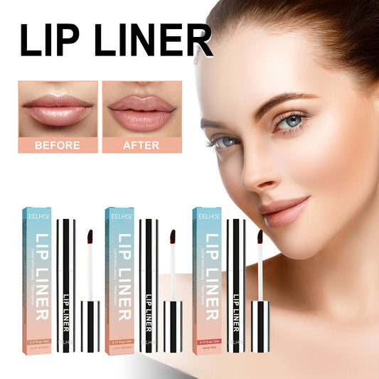 Professional Waterproof Plumping Lip Liner – Long-Lasting Definition with Hyaluronic Acid & Vitamin E