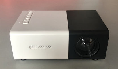 Premium HD 1080P Mini Projector - Ultra-Portable Cinema System for Home Theater & Professional Presentations