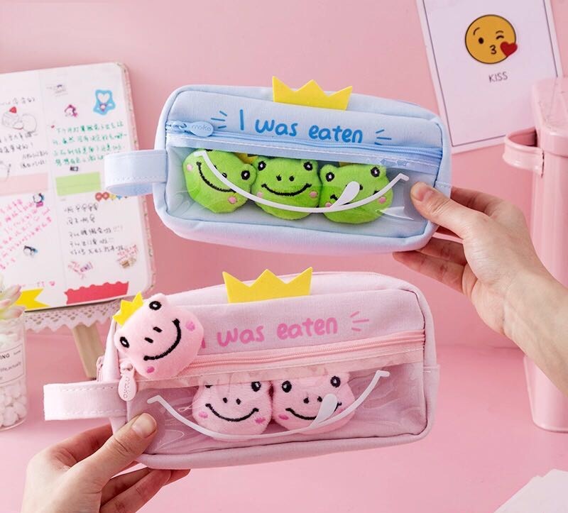 Large Capacity Pencil Bag for Elementary Students, Multi-Compartment School Supplies Organizer